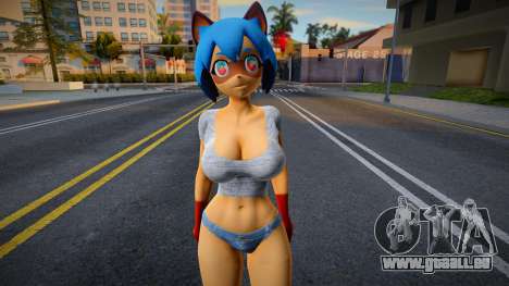 Michiru Kagemori Thicc (Brand New Animal) Casual für GTA San Andreas