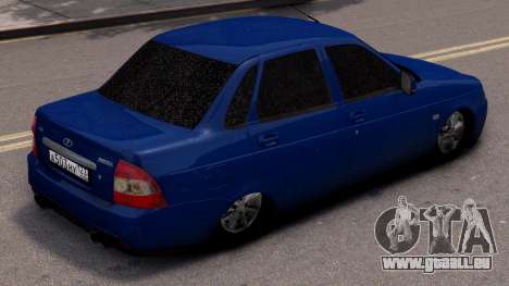 Lada Priora Stok Blue pour GTA 4