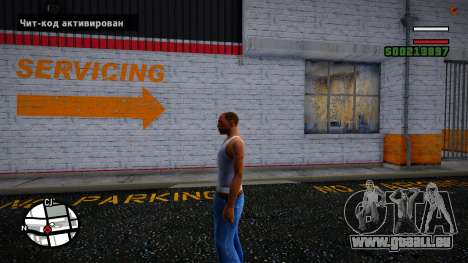 HUD minimaliste pour GTA San Andreas