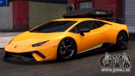 Lamborghini Huracan Performante Yellow pour GTA 4