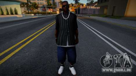 New Look For bmybe Beach Black Guy pour GTA San Andreas