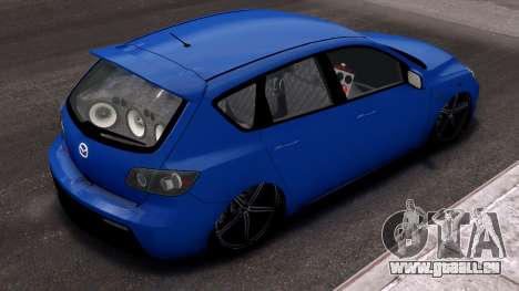 Mazda 3 [Blue] für GTA 4