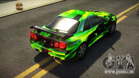 Nissan Skyline R34 ST-L S10 pour GTA 4