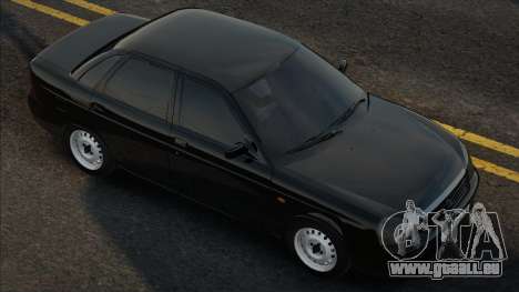 Lada 2170 Priora Chernaya à Stoke pour GTA San Andreas