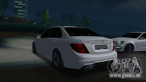 Mercedes-Benz C63 (YuceL) pour GTA San Andreas