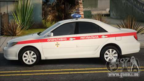 Toyota Camry 2004 Staatlicher Notdienst der Ukra für GTA San Andreas