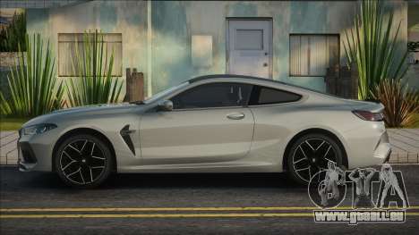 BMW M8 Competition [Silver] pour GTA San Andreas