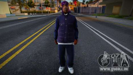 HQ Ballas Man v3 für GTA San Andreas