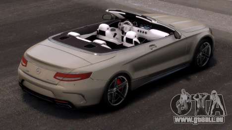 Mercedes-Benz S63 AMG Cabrio pour GTA 4