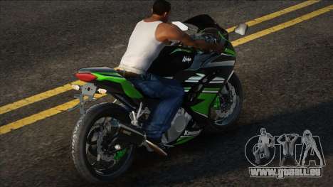Kawasaki Ninja Green pour GTA San Andreas