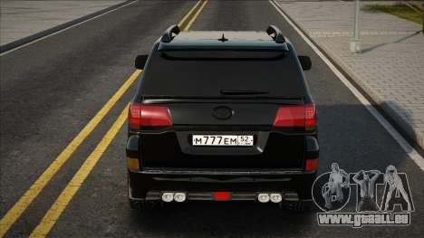 Toyota Land Cruiser V8 Noir pour GTA San Andreas