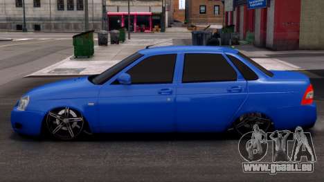 Lada Priora Stock Blue für GTA 4