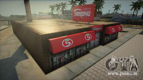 Pyaterochka Supermarkt für GTA San Andreas