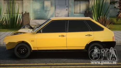 VAZ 2109 Geschlagen Gelb für GTA San Andreas
