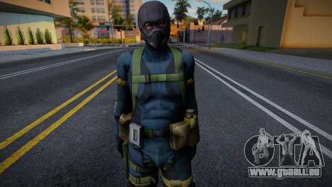 MSF Soldier y snake fixeado pour GTA San Andreas