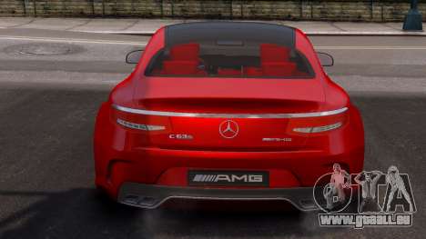 Mercedes-Benz C63s AMG Biturbo pour GTA 4