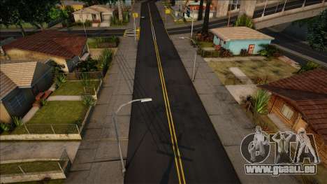 Road Texture HD Los Santos für GTA San Andreas