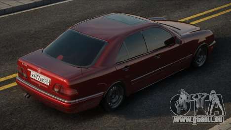 Mercedes-Benz E420 Rouge pour GTA San Andreas