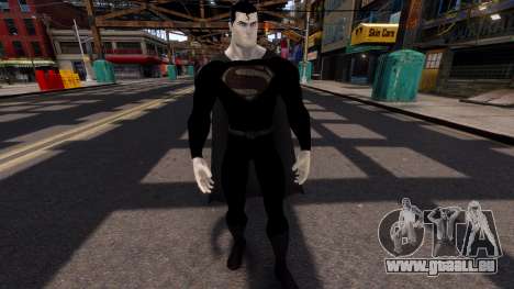 GTA IV SUPERMAN (BLACK SUIT) pour GTA 4