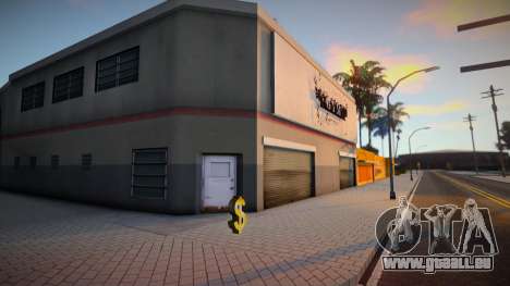 Möglichkeit, ein Fitnessstudio zu kaufen für GTA San Andreas