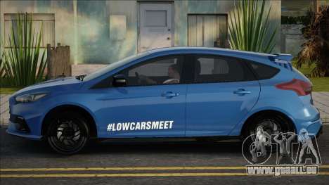 Ford Focus LOWCARSMEET pour GTA San Andreas