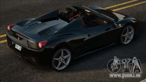 2013 Ferrari 458 Spider pour GTA San Andreas