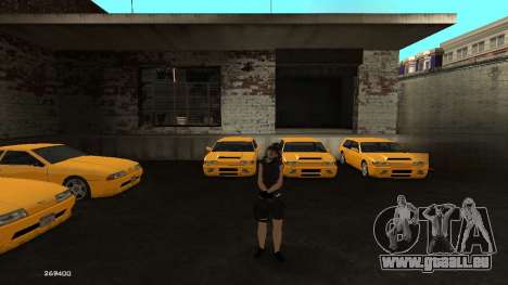 Skin de femme désarmée du Syndicat pour GTA San Andreas