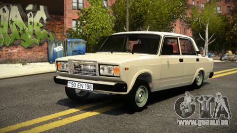 VAZ 2107 BW für GTA 4