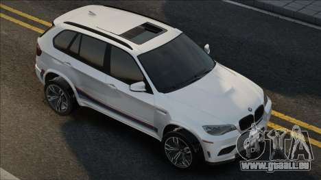 BMW X5 Stock Blanc pour GTA San Andreas