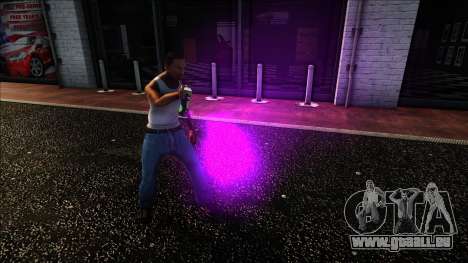 Couleur violette de la bombe aérosol avec de la  pour GTA San Andreas