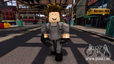 Roblox Skin 1 pour GTA 4