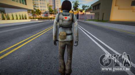 Half-Life 2 Medic Female 06 für GTA San Andreas