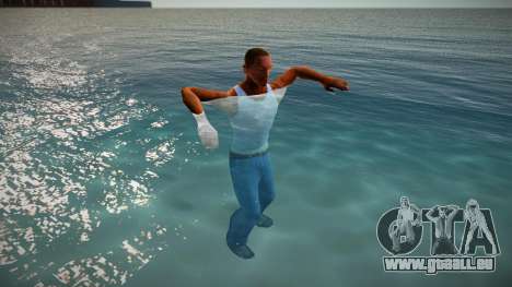 Difficulté à se déplacer dans l’eau pour GTA San Andreas