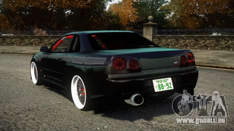 Nissan Skyline R34 KG pour GTA 4