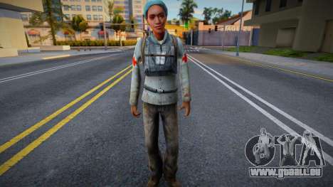 Half-Life 2 Medic Female 03 für GTA San Andreas