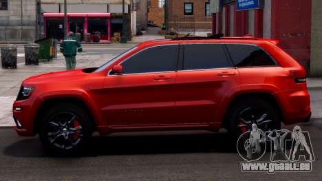 Jeep Grand Cherokee SRT Red pour GTA 4