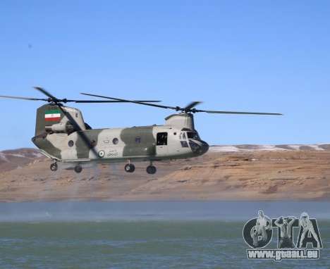 CH-47 Chinook iranien - IRIAA pour GTA San Andreas