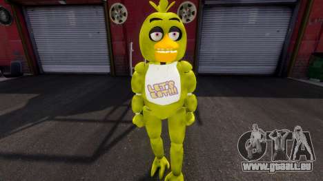 Chica from Five Nights at Freddys pour GTA 4