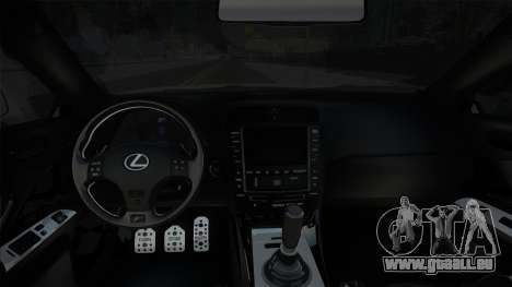 Lexus ls250 en extension pour GTA San Andreas