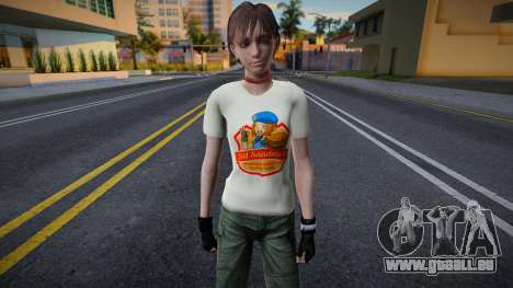 Rebecca T-Shirt Sandwich für GTA San Andreas