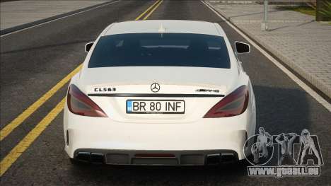 Mercedes-Benz CLS63 AMG Vit pour GTA San Andreas