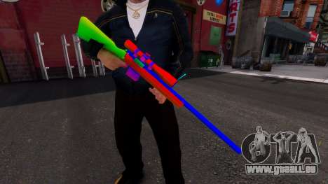 Rainbow Rifle pour GTA 4