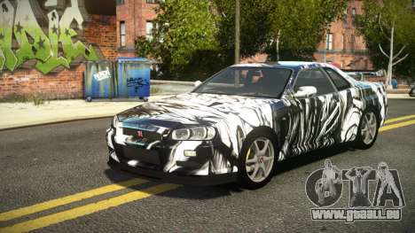 Nissan Skyline R34 ST-L S5 pour GTA 4