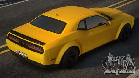 Dodge Challenger SRT Demon (Stock) für GTA San Andreas