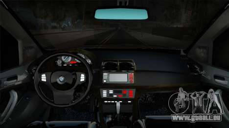 BMW X5 Stock Schwarz für GTA San Andreas