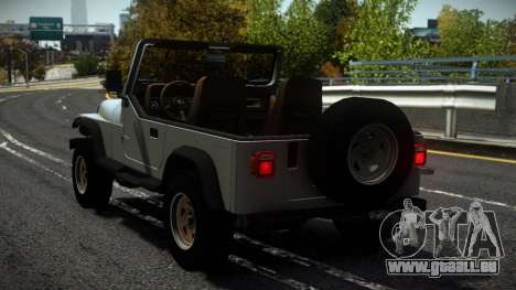 1988 Jeep Wrangler V1.1 pour GTA 4