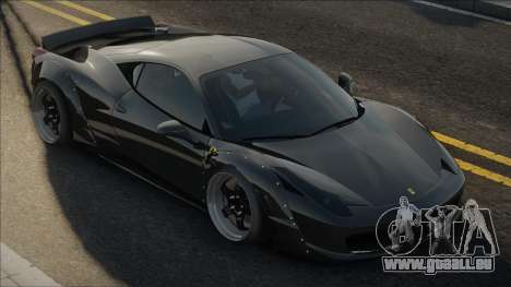 Ferrari 458 Italia Black ver1 für GTA San Andreas