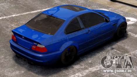 BMW M3 E46 de série pour GTA 4