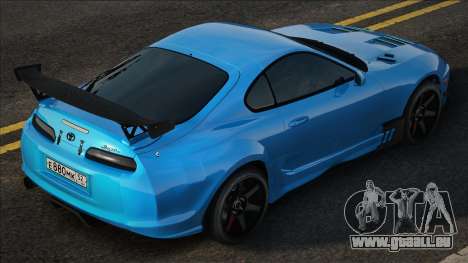 Toyota Supra Bleu pour GTA San Andreas