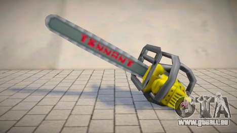 Yellow Tennant Chainsaw pour GTA San Andreas